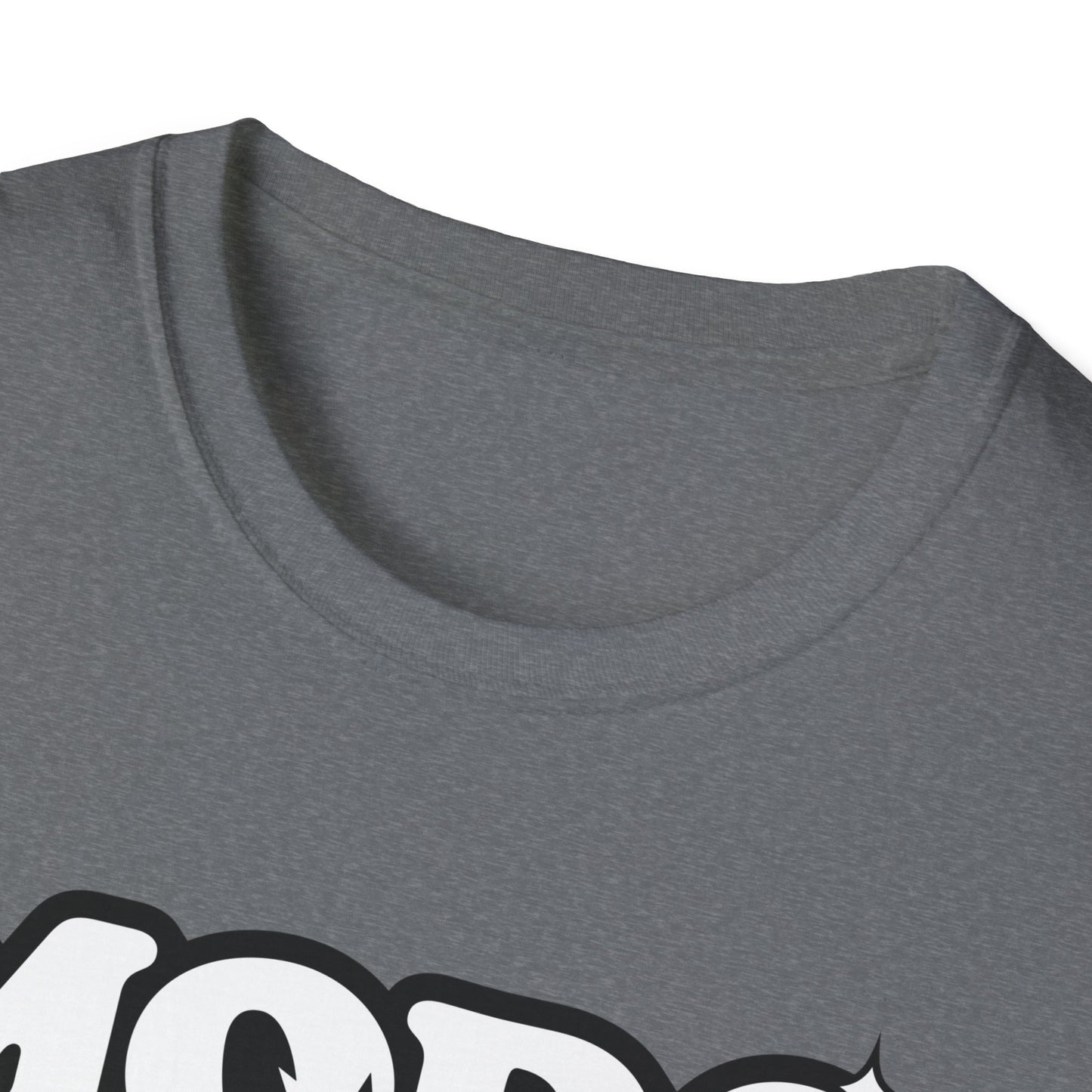 Funny Mode On Tee Featuring a Nice Lettering and a Crazy Bomb illustration Gifts Unisex Softstyle T-Shirt