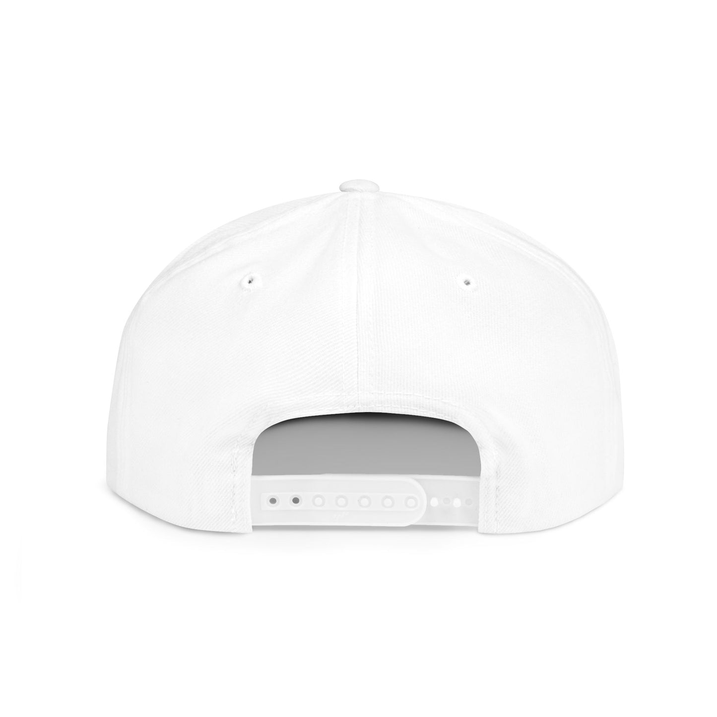 Playful Flat Bill Snapback Hat - "Mode On!"
