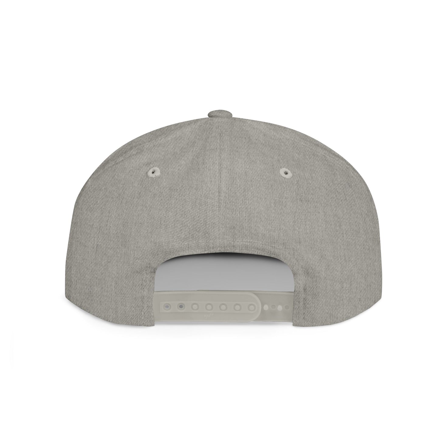 Playful Flat Bill Snapback Hat - "Mode On!"