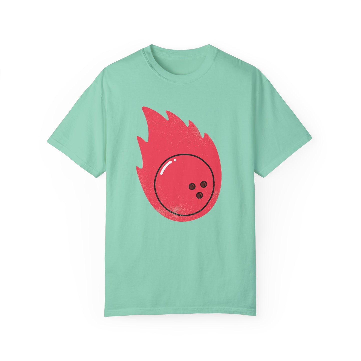 Fireball Bowling Unisex Garment-Dyed T-Shirt