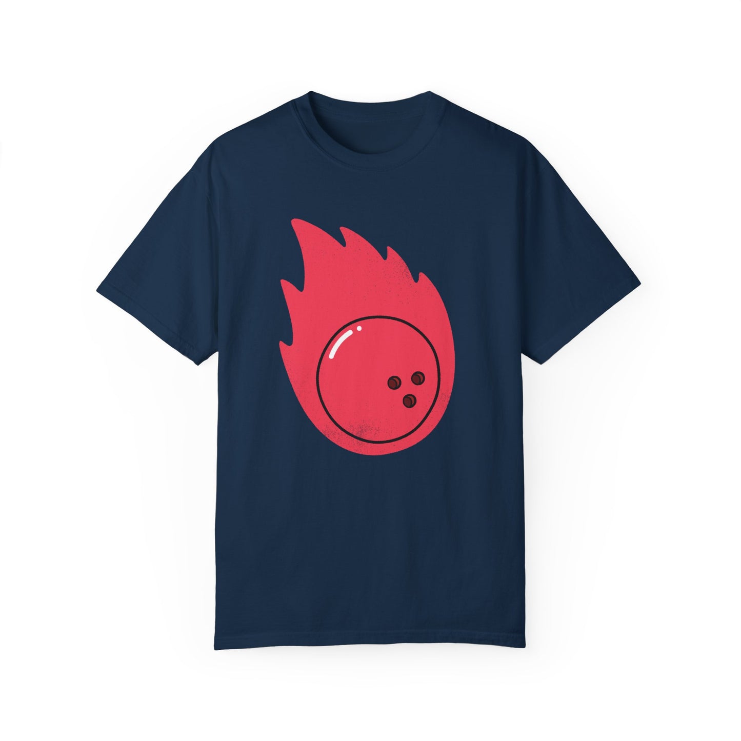 Fireball Bowling Unisex Garment-Dyed T-Shirt