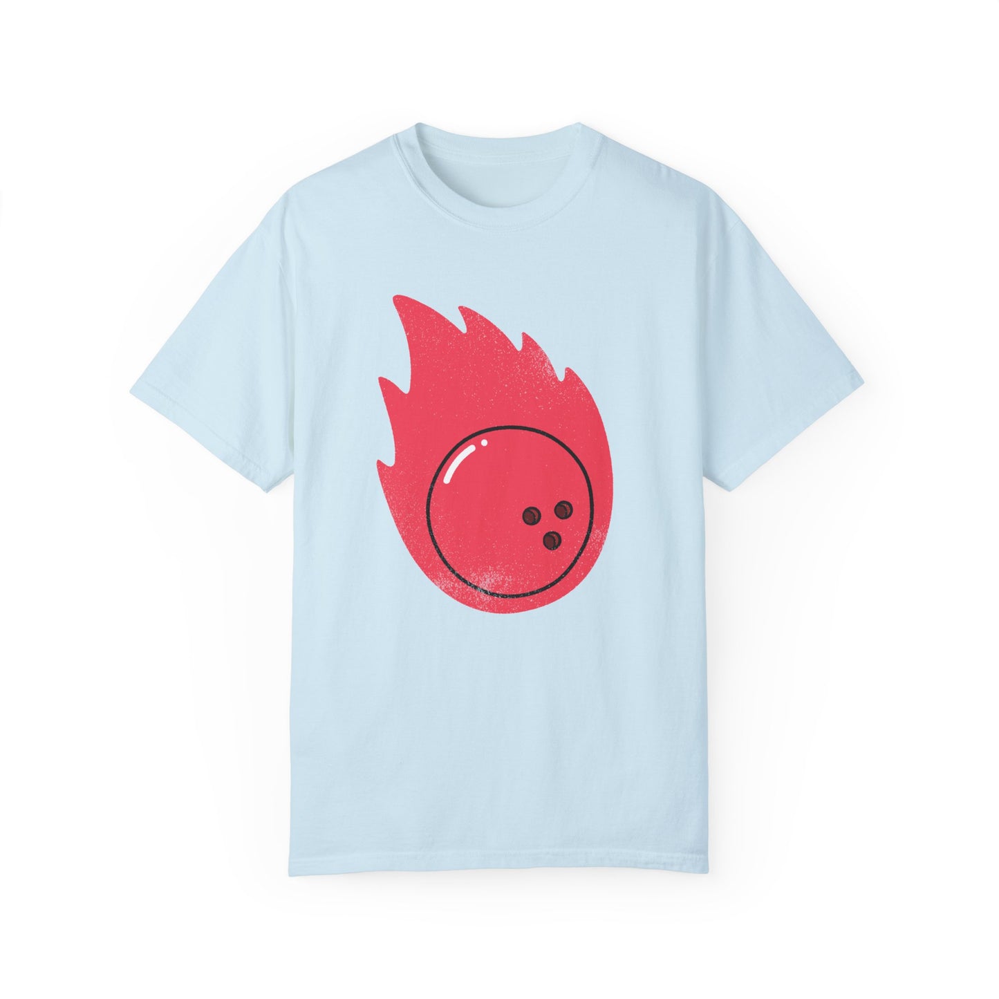 Fireball Bowling Unisex Garment-Dyed T-Shirt