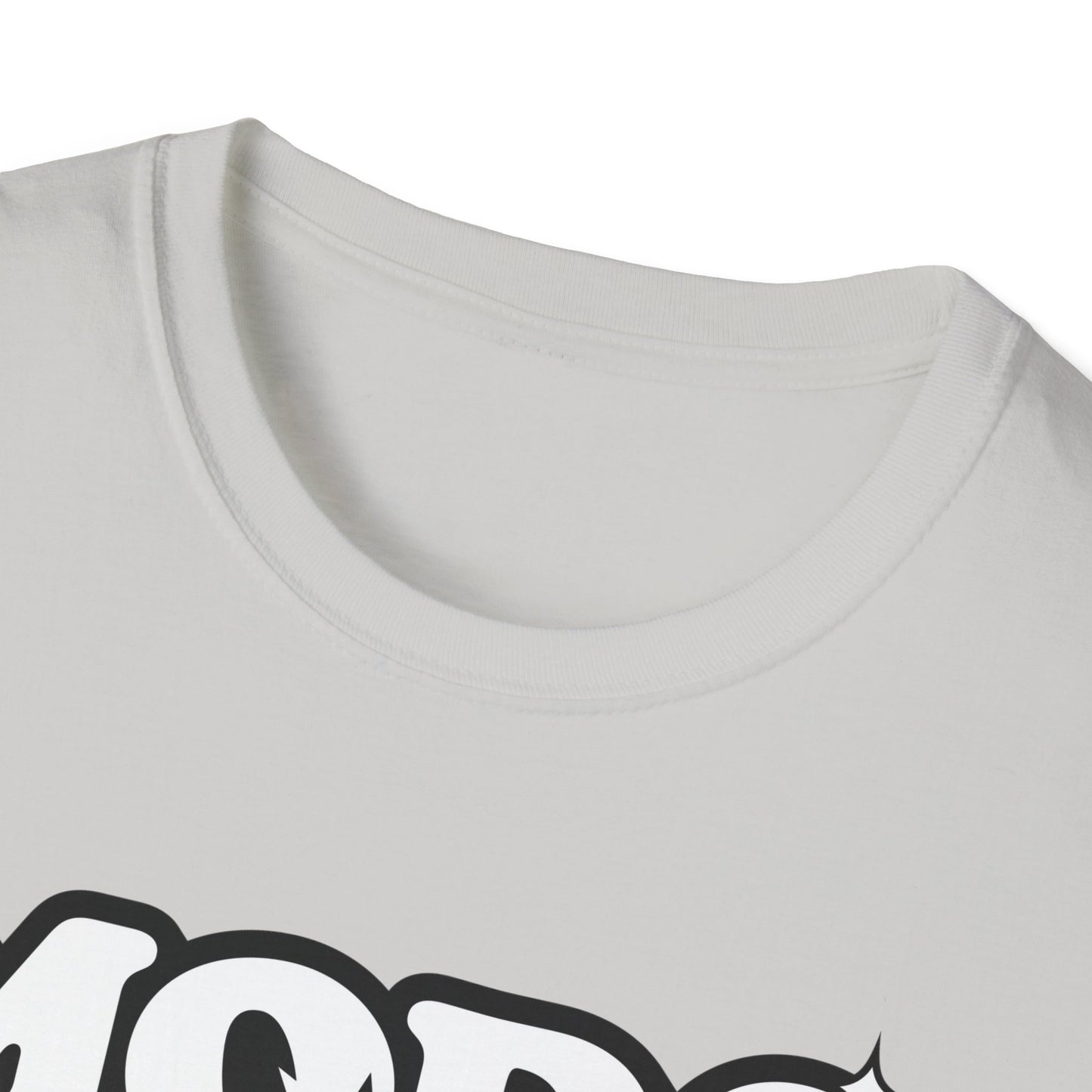 Funny Mode On Tee Featuring a Nice Lettering and a Crazy Bomb illustration Gifts Unisex Softstyle T-Shirt