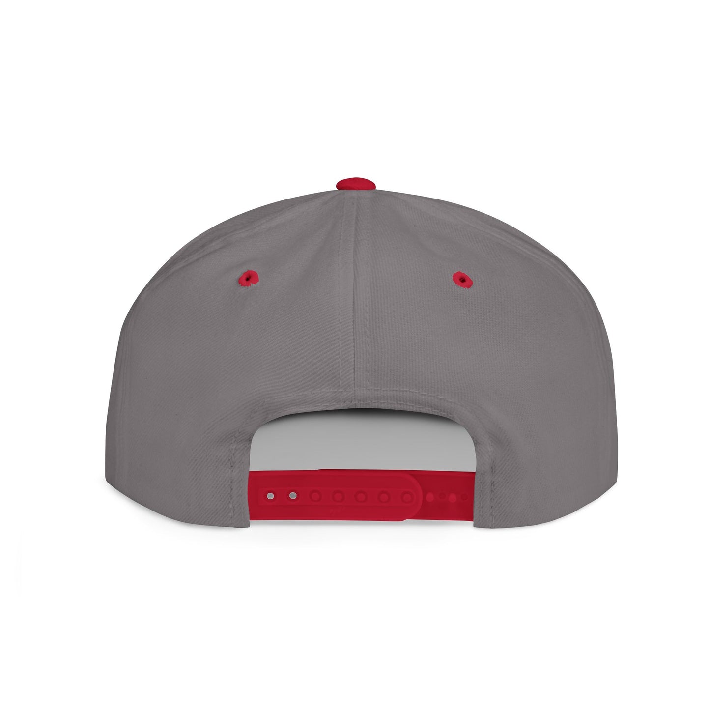 Playful Flat Bill Snapback Hat - "Mode On!"