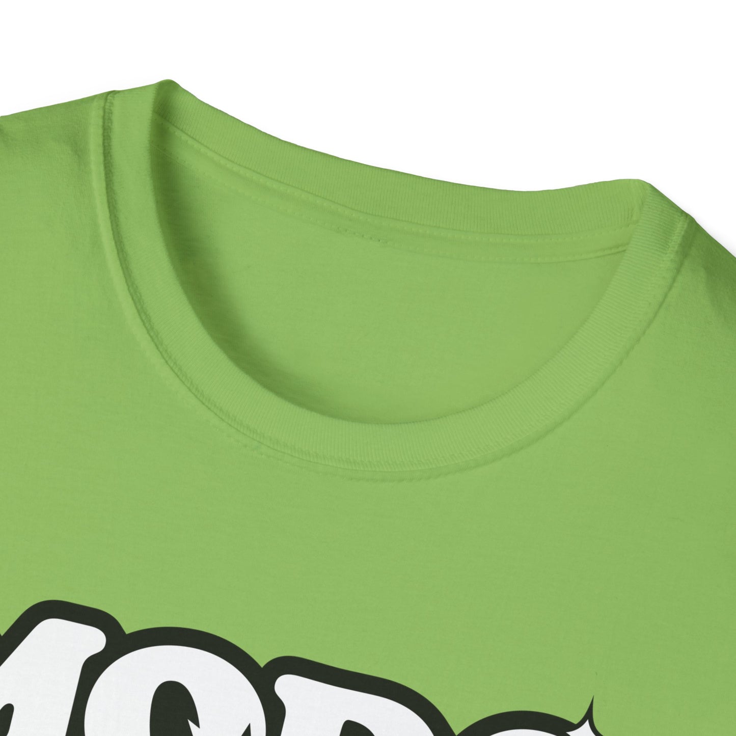 Funny Mode On Tee Featuring a Nice Lettering and a Crazy Bomb illustration Gifts Unisex Softstyle T-Shirt