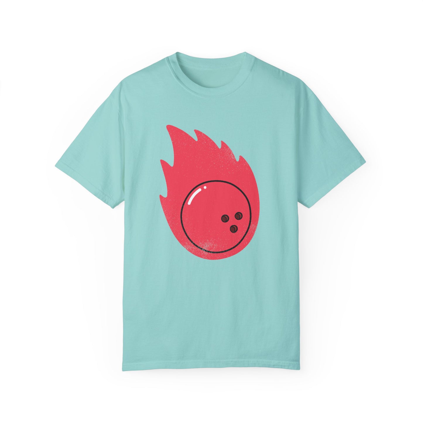 Fireball Bowling Unisex Garment-Dyed T-Shirt
