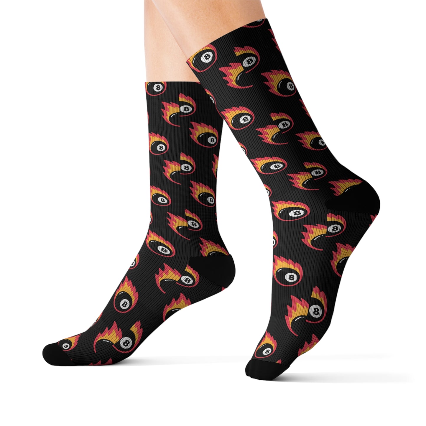 Whimsical Patterned Sublimation Socks - Fun and Cozy Footwear for Everyday Wear