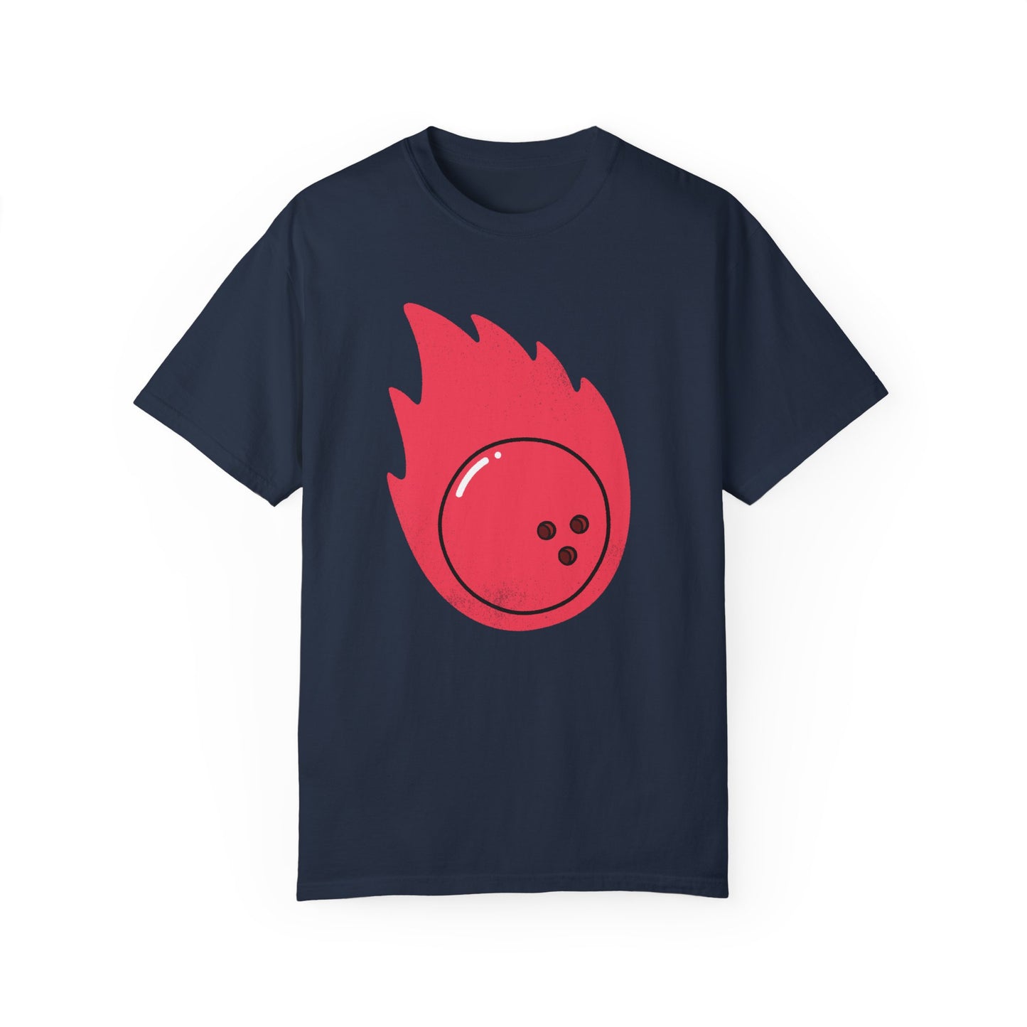 Fireball Bowling Unisex Garment-Dyed T-Shirt