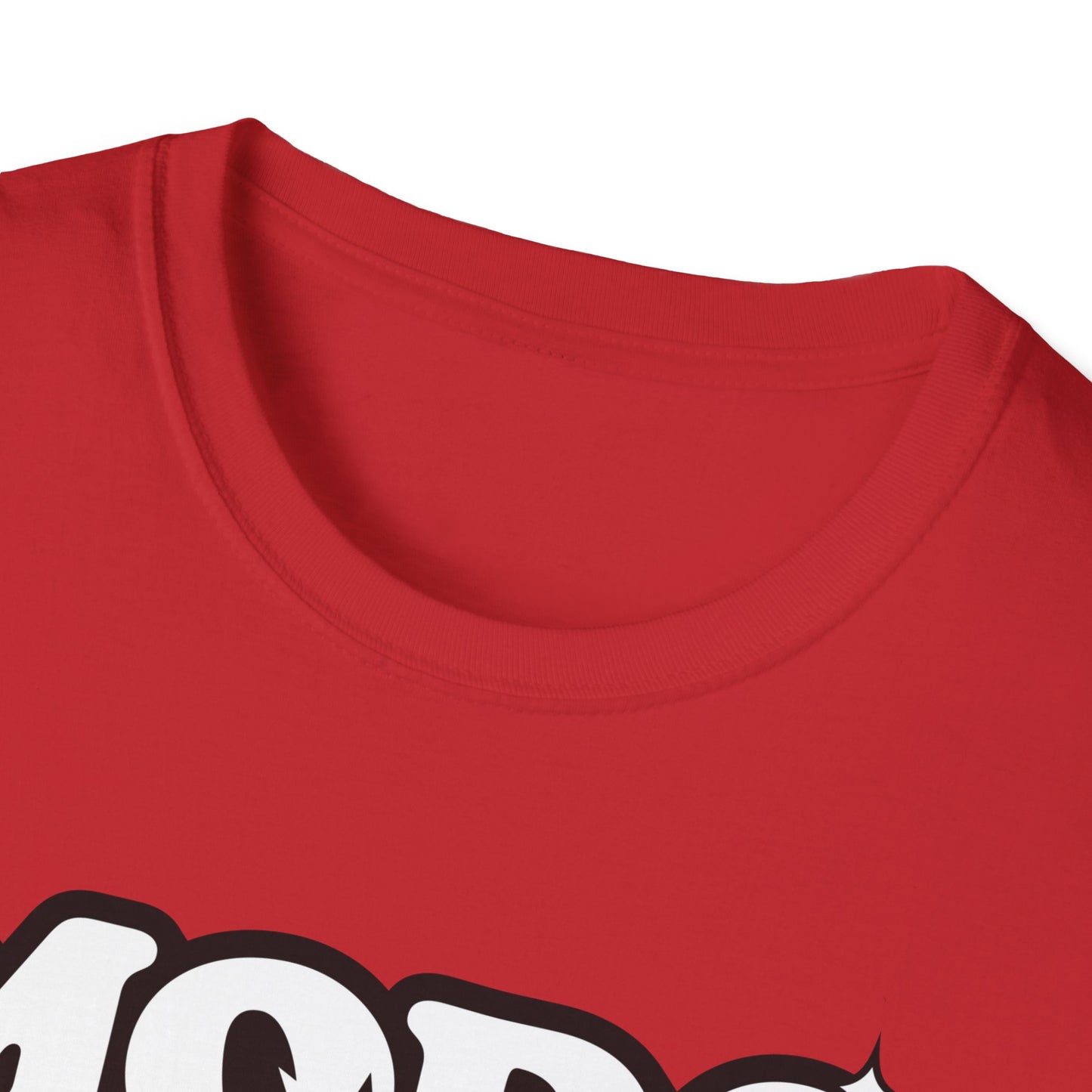 Funny Mode On Tee Featuring a Nice Lettering and a Crazy Bomb illustration Gifts Unisex Softstyle T-Shirt