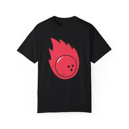 Fireball Bowling Unisex Garment-Dyed T-Shirt