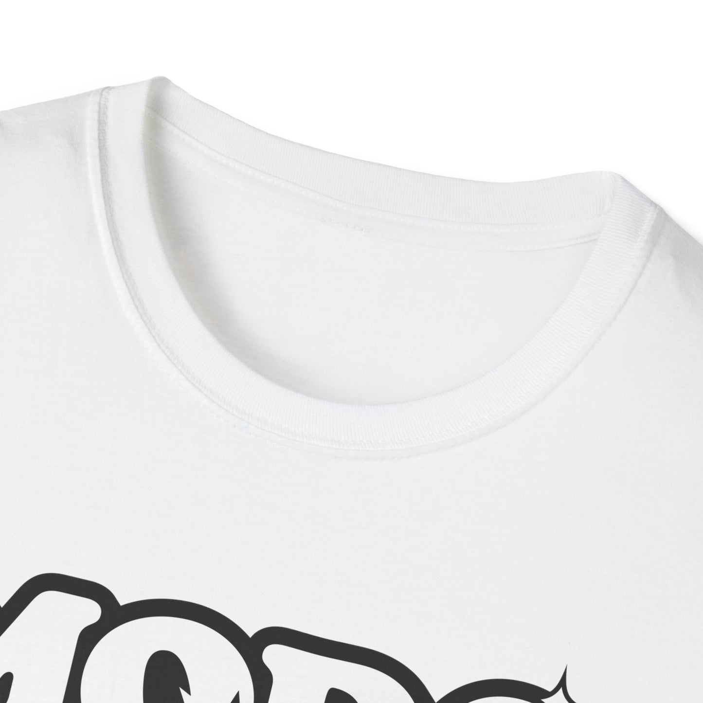 Funny Mode On Tee Featuring a Nice Lettering and a Crazy Bomb illustration Gifts Unisex Softstyle T-Shirt